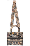 CHRISTIAN DIOR Medium D-Lite Bag Toile de Jouy Jardin d'Hiver Embroidery