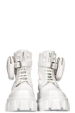 PRADA Monolith Boots White