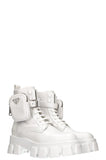 PRADA Monolith Boots White