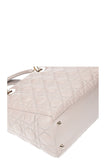 CHRISTIAN DIOR Lady Dior Bag Medium Cannage Grey