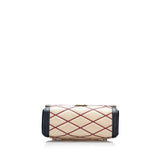 Brown Louis Vuitton Malletage Pochette Flap Bag