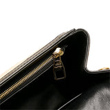 Brown Louis Vuitton Malletage Pochette Flap Bag