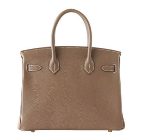 Hermes Birkin 30 Etoupe Togo Bag