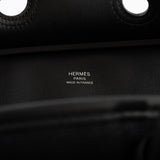 Hermès Birkin 25 Cargo Black Toile Goeland & Swift Leather Palladium Hardware