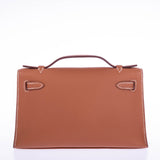 Hermès Kelly Mini Pochette Gold Swift Gold Hardware
