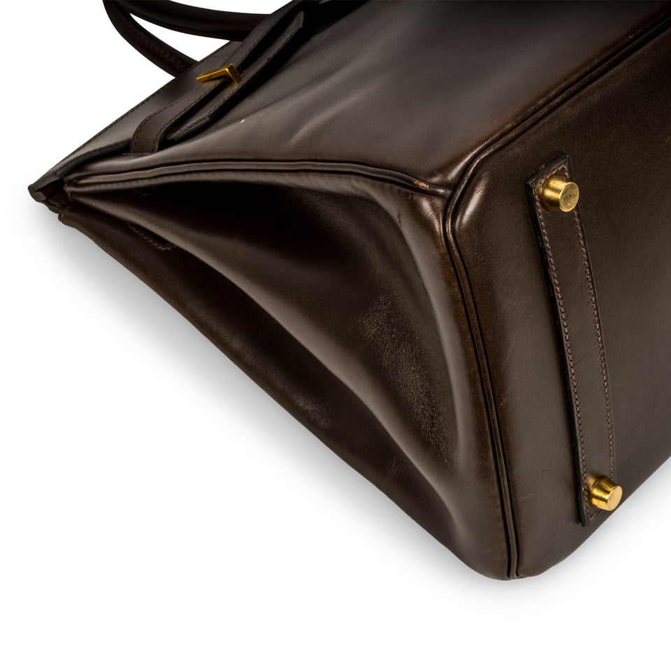 Birkin 35 - Brown Box Calf