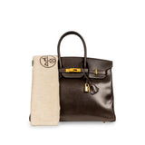Birkin 35 - Brown Box Calf