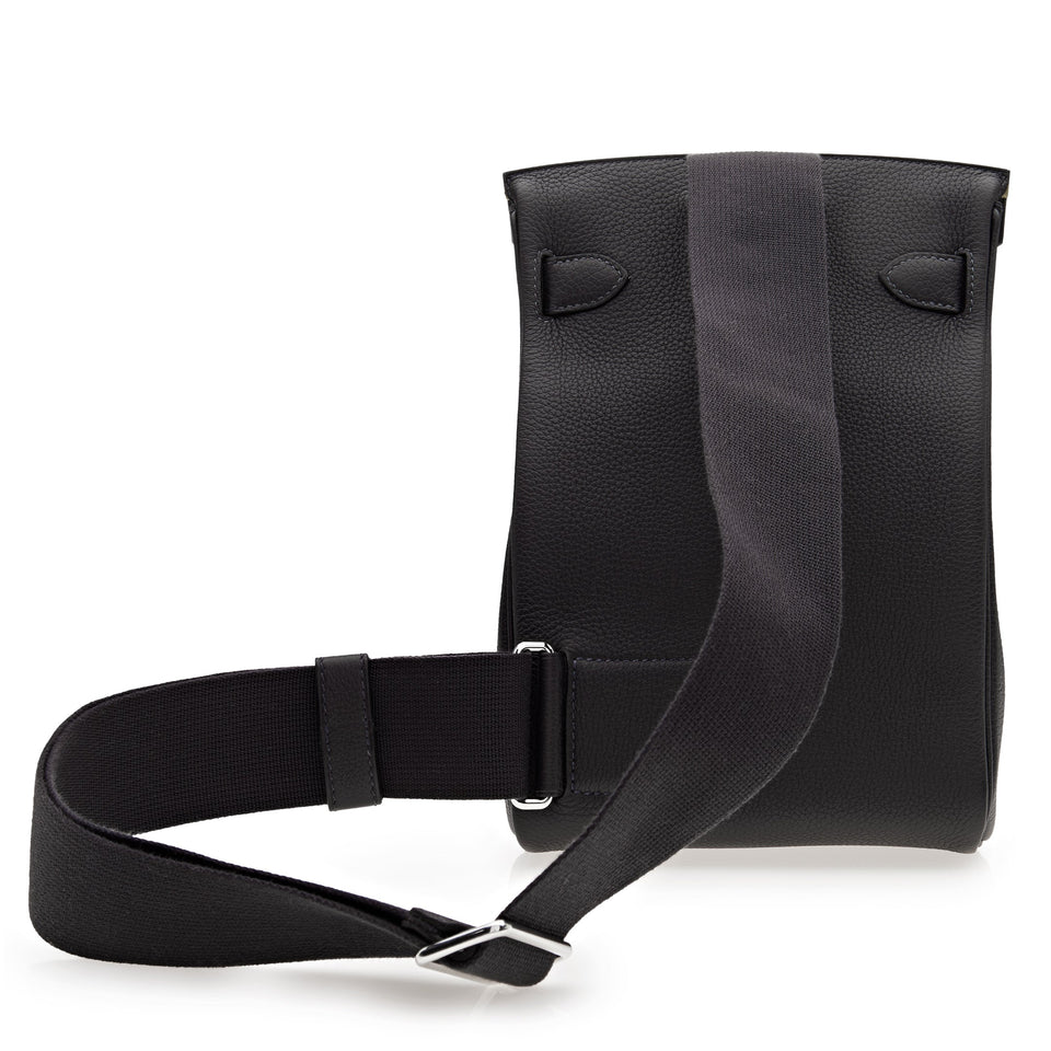 Hermes Hac A Dos PM Multicolor Caban/Jaune Evercolor Calf Togo Backpack