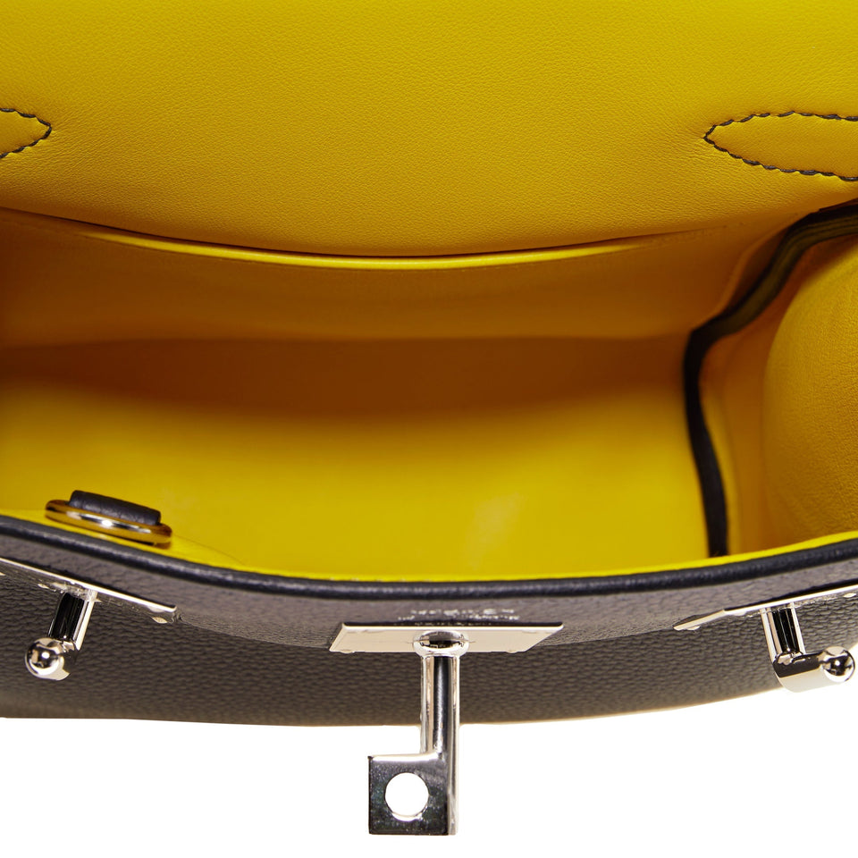 Hermes Hac A Dos PM Multicolor Caban/Jaune Evercolor Calf Togo Backpack