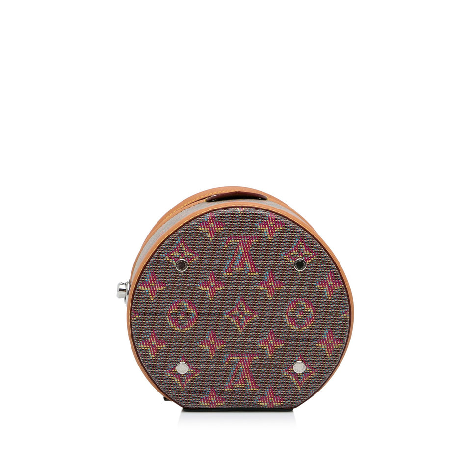 Red Louis Vuitton Monogram LV Pop Cannes Vanity Bag