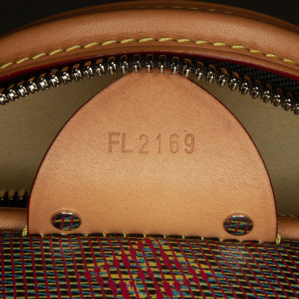Blue Louis Vuitton Monogram LV Pop Cannes Vanity Bag