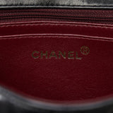 Chanel Kelly Parent Top Handle Medium Black Lambskin Gold