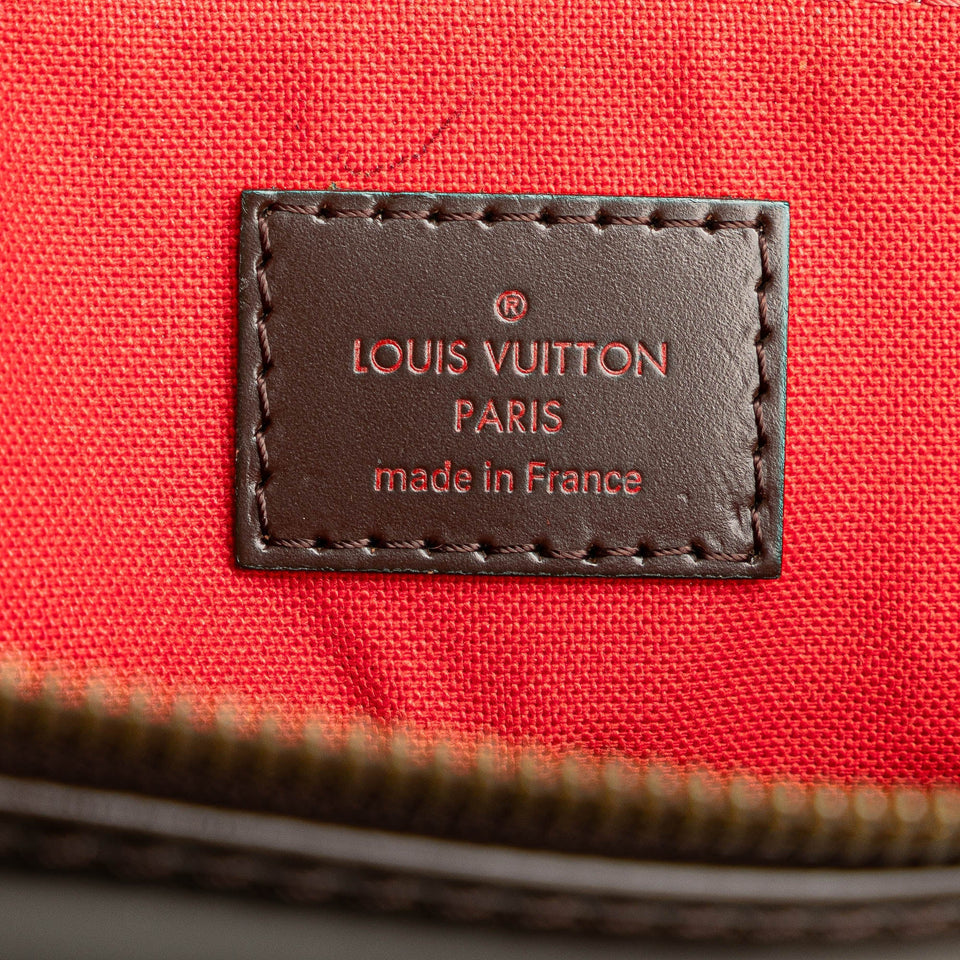Brown Louis Vuitton Damier Ebene Westminster PM Shoulder Bag