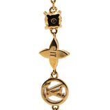 Gold Louis Vuitton Gold Plated Petit Louis Bracelet