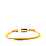 Yellow Louis Vuitton Gold Plated LV Padlock Bracelet