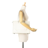 White Louis Vuitton Epi Madeleine GM Shoulder Bag