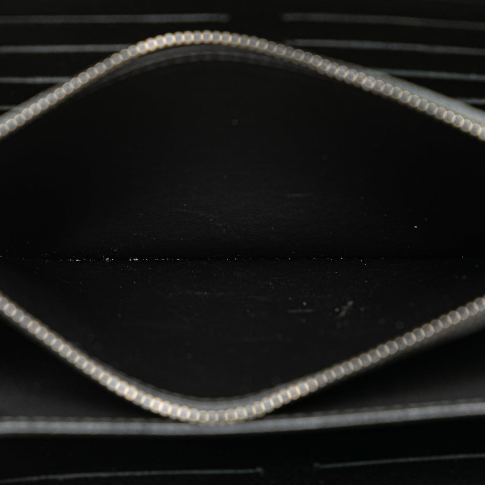 Black Louis Vuitton Monogram Eclipse Zippy XL Wallet