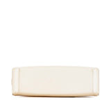 White Louis Vuitton Epi Jasmine Handbag