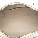 White Louis Vuitton Epi Jasmine Handbag