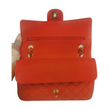 Chanel Classic Double Flap Medium Tricolor Lambskin Gold