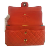 Chanel Classic Double Flap Medium Tricolor Lambskin Gold