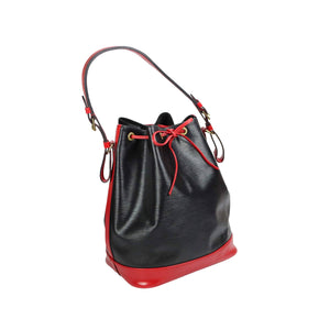 Louis Vuitton Grand Noé Bicolor Black/Red Epi