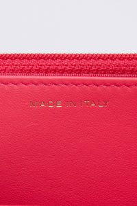 CHANEL Hot Pink Caviar Quilted French New Wave Chain CC Wallet On Chain WOC