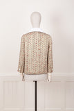 PRADA Jacket Tweed Gold