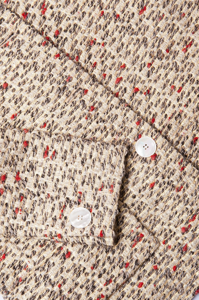 PRADA Jacket Tweed Gold