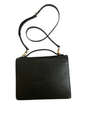 Louis Vuitton Monceau Black Epi Bag