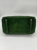 Hermes Birkin 35 Suede / Togo Green Gold Hardware