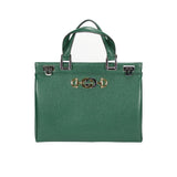 Gucci Zumi Handbag Dark Green Grained Leather