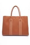 HERMES Fauve Gold Garden Party 49 Voyage Travel Bag