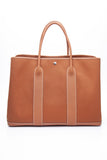 HERMES Fauve Gold Garden Party 49 Voyage Travel Bag