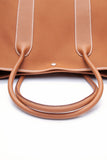 HERMES Fauve Gold Garden Party 49 Voyage Travel Bag