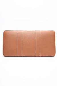 HERMES Fauve Gold Garden Party 49 Voyage Travel Bag