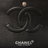 CHANEL Around 2000 Made Caviar Skin Classic Flap Chain Bag 25Cm Black
