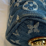 LOUIS VUITTON 2006 TROUSSE SPEEDY GM MONOGRAM DENIM M95081 41035