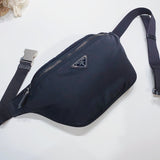 No.3745-Prada Nylon & Saffiano Leather Belt Bag