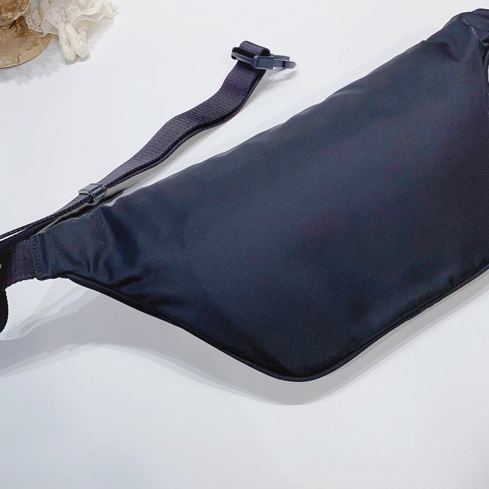 No.3745-Prada Nylon & Saffiano Leather Belt Bag