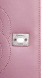 CHANEL Mauve Pink Lambskin Quilted Trendy CC Top Handle Flap Crossbody Bag