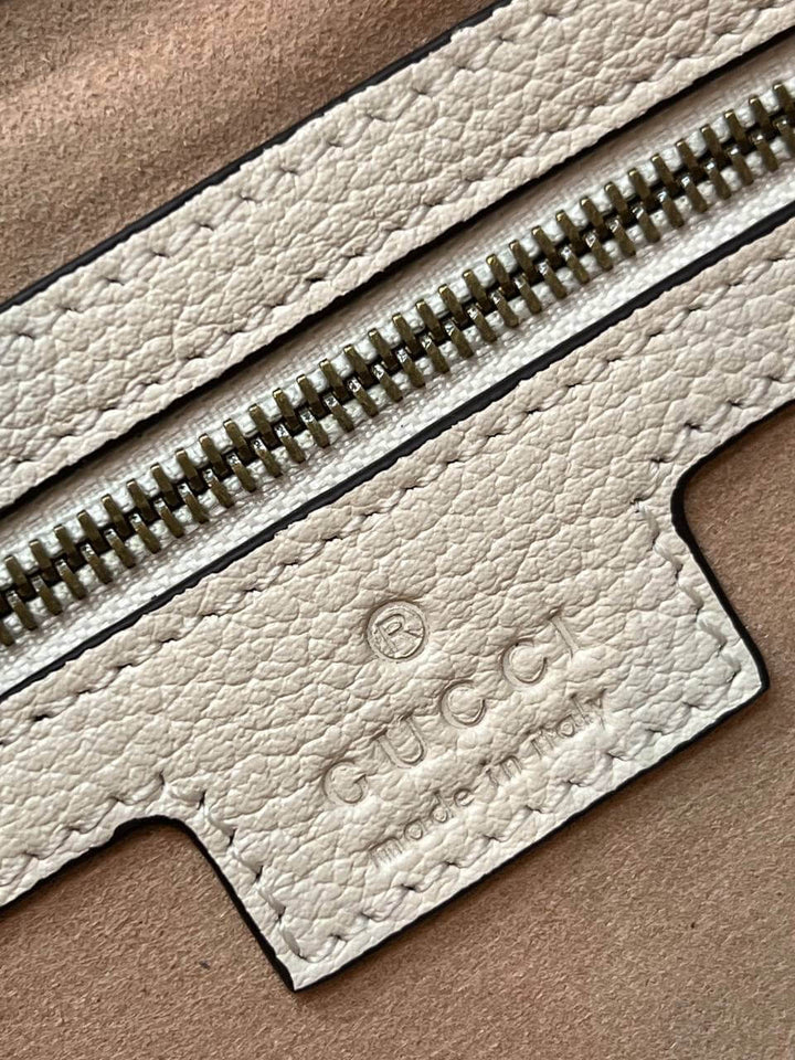 Gucci Aphrodite large shoulder bag white