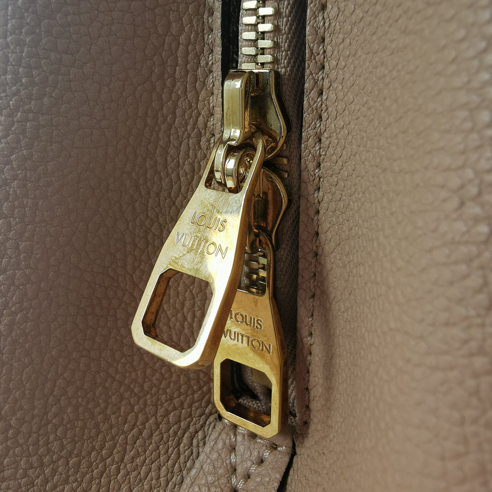 Louis Vuitton Montaigne Beige Monogram Empreinte