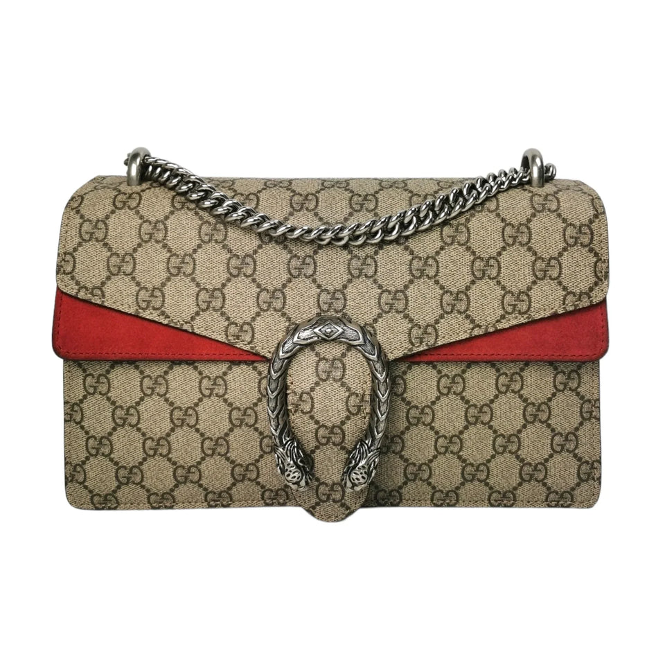 Gucci Dionysus Small GG Canvas Red