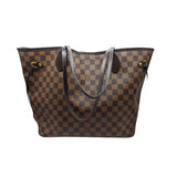 Louis Vuitton 2018 Neverfull Damier Ebene MM Tote