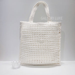 No.3384-Prada Raffia Tote Bag (Unused / 未使用品)