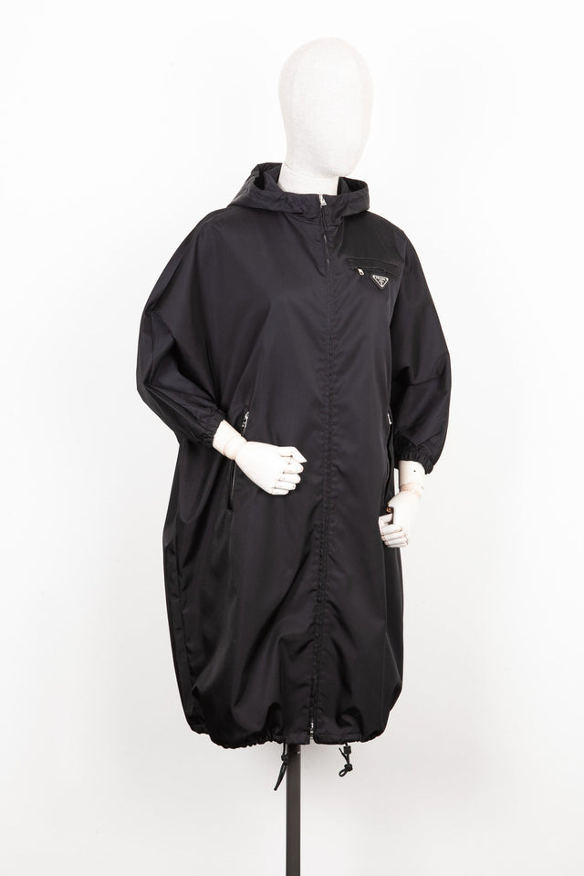 PRADA Puff Coat Nylon Black