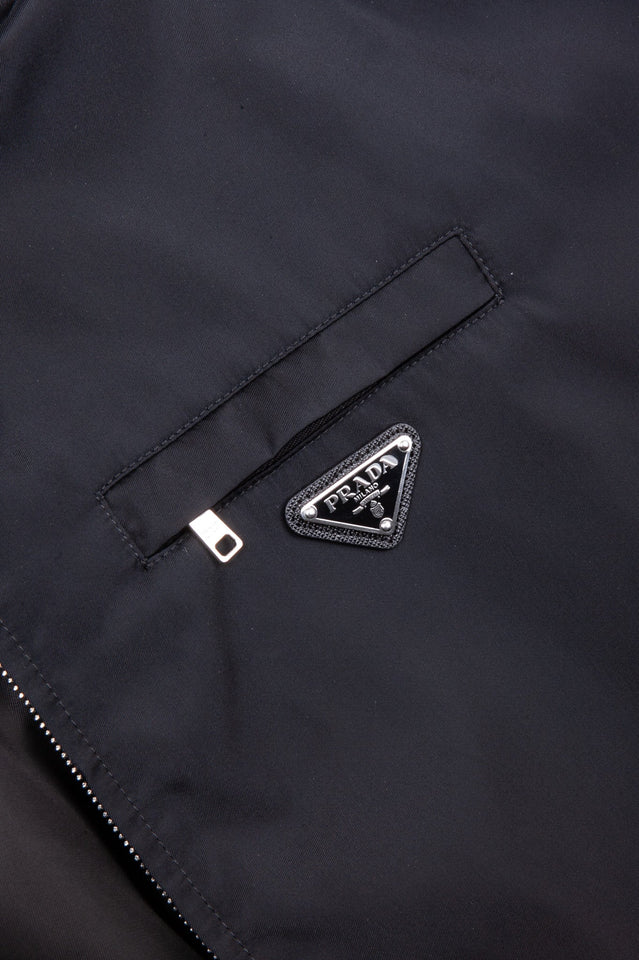 PRADA Puff Coat Nylon Black