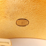 CHANEL 1997 Made Matelasse Stitch Logo Bangle
