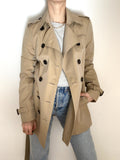 BURBERRY SANDRINGHAM TRENCHCOAT - UK 8/US 6/GER 36